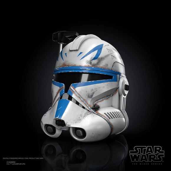 Vintage Hasbro Star Wars Modern MOC Clone Captain Rex Black Series Helmet