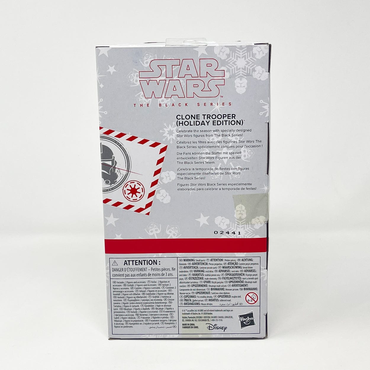 Vintage Hasbro Star Wars Modern MOC Clone Trooper (Holiday) - Black Series ROTJ 01 Hasbro Star Wars Action Figure