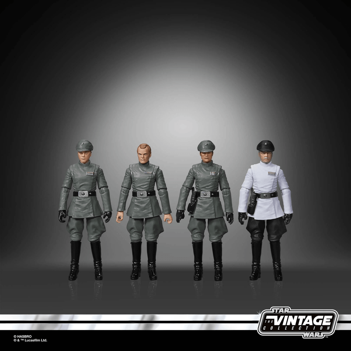 Vintage Hasbro Star Wars Modern MOC Imperial Officers 4-pack - The Vintage Collection Star Wars Hasbro Army Builder