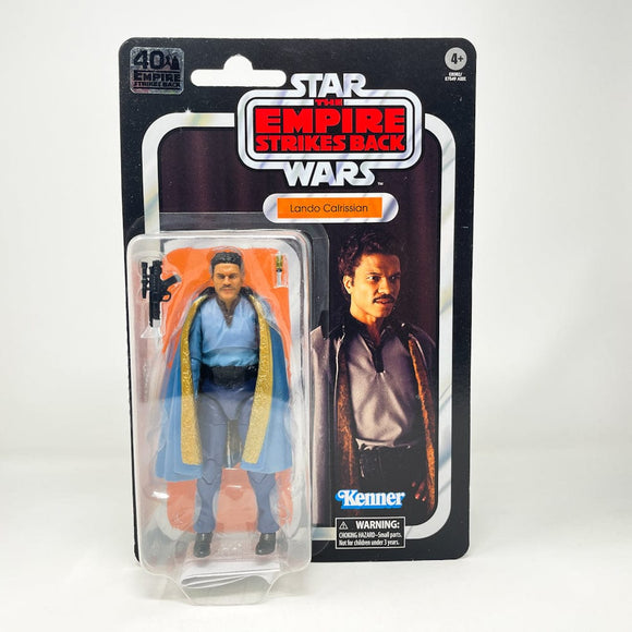 Vintage Hasbro Star Wars Modern MOC Lando Calrissian - Black Series 40th Hasbro Star Wars Action Figure