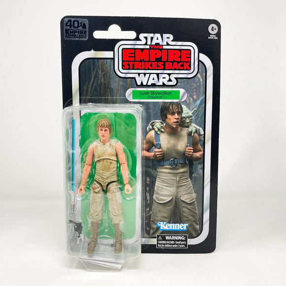 Vintage Hasbro Star Wars Modern MOC Luke Skywalker (Dagobah) - Black Series 40th Hasbro Star Wars Action Figure