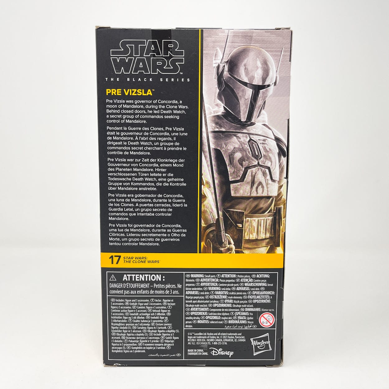 Vintage Hasbro Star Wars Modern MOC Pre Vizsla CW 17 - Black Series Hasbro Star Wars Action Figure