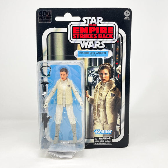 Vintage Hasbro Star Wars Modern MOC Princess Leia Organa (Hoth) - Black Series 40th Hasbro Star Wars Action Figure