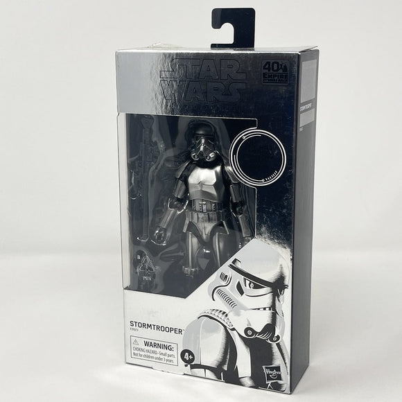 Vintage Hasbro Star Wars Modern MOC Stormtrooper (Carbonized) - Black Series Hasbro Star Wars Action Figure