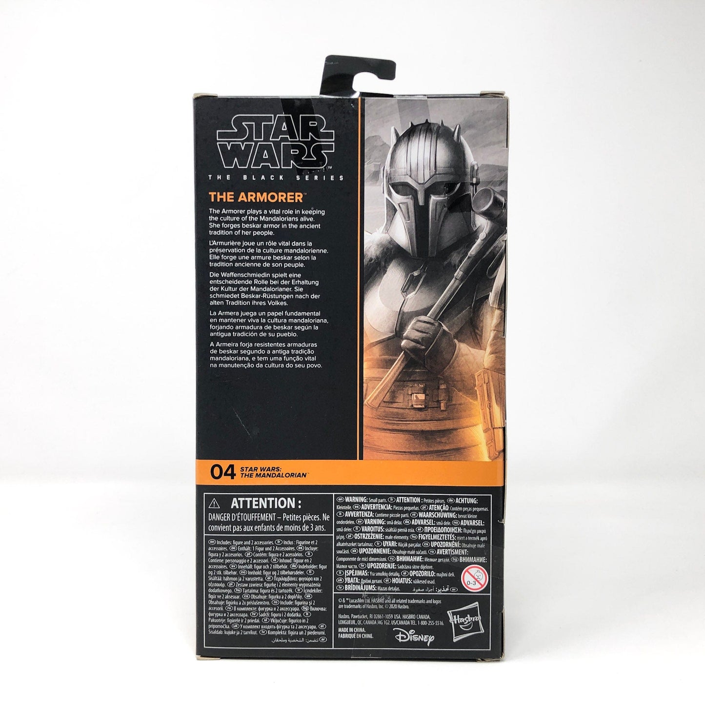 Vintage Hasbro Star Wars Modern MOC The Armorer MAN04 - Black Series Hasbro Star Wars Action Figure