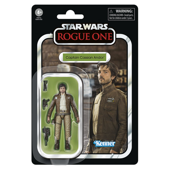 Vintage Hasbro Star Wars Modern MOC VC130 Captain Cassian Andor (Reissue) - The Vintage Collection Hasbro Star Wars