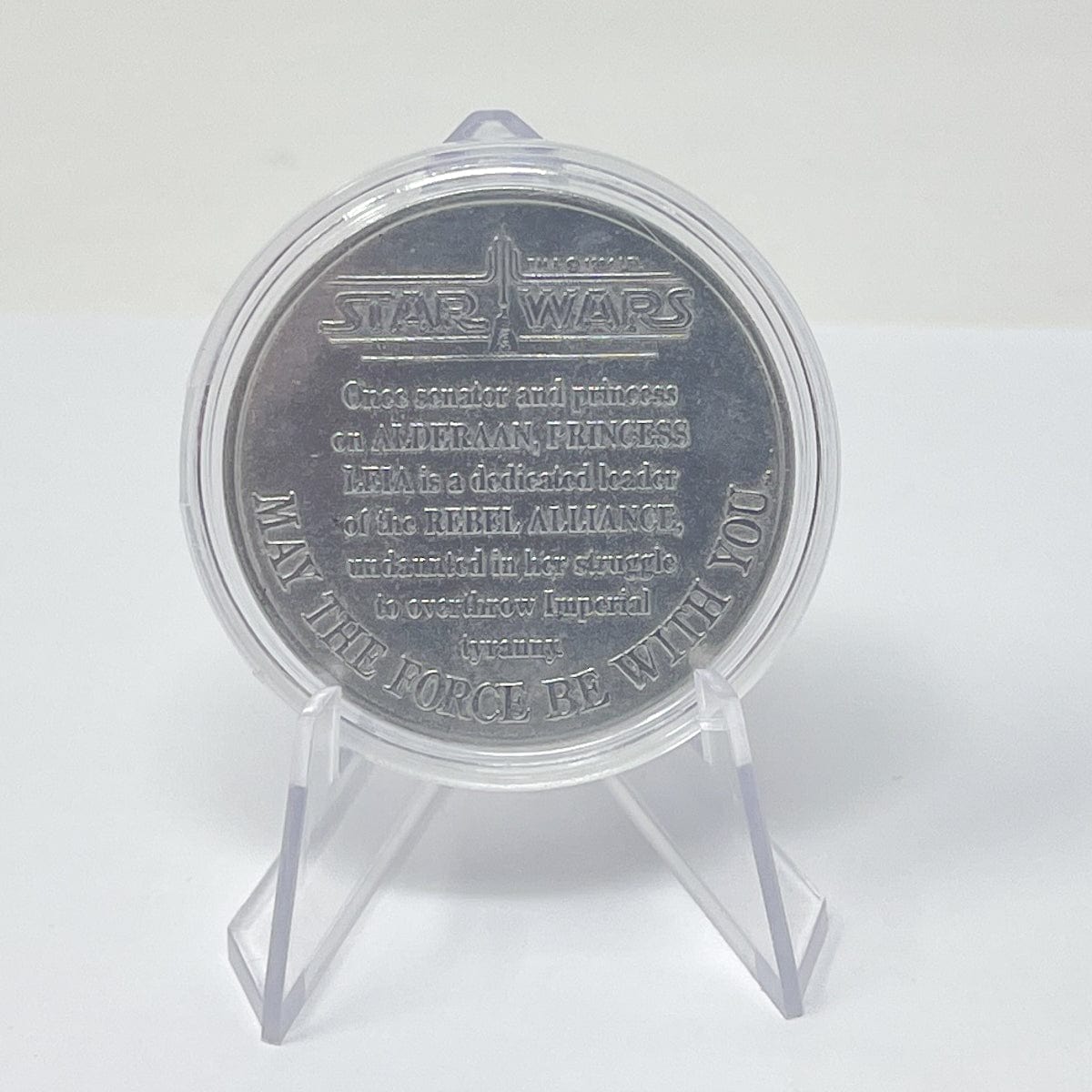 Vintage Kenner Star Wars Coin Princess Leia Endor POTF Coin