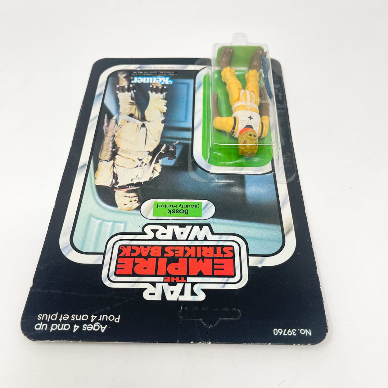 Vintage Kenner Star Wars MOC Bossk ESB 31A-back Canadian - Mint on Card
