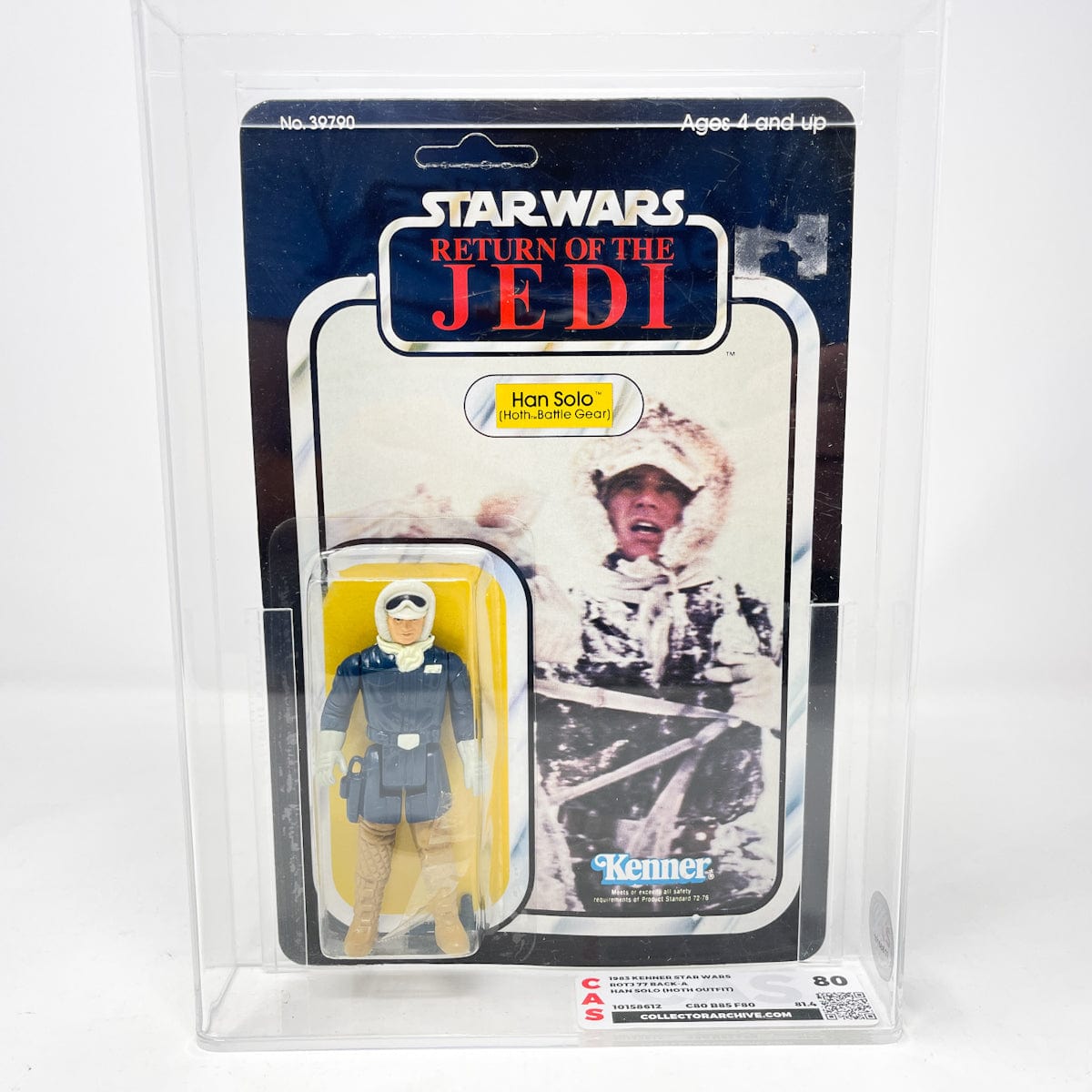 Kenner STAR WARS Vintage JEDI ROTJ BOBA FETT Cardback 65 Back SPACE SCÈNE 1983 | UK Kenner STAR WARS Vintage JEDI ROTJ BOBA FETT Cardback 65 Back SPACE SCÈNE 1983 | UK