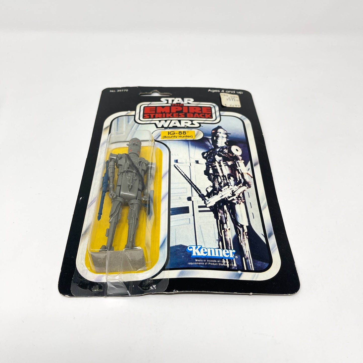 Vintage Kenner Star Wars MOC IG-88 ESB 31A-back - Mint on Card