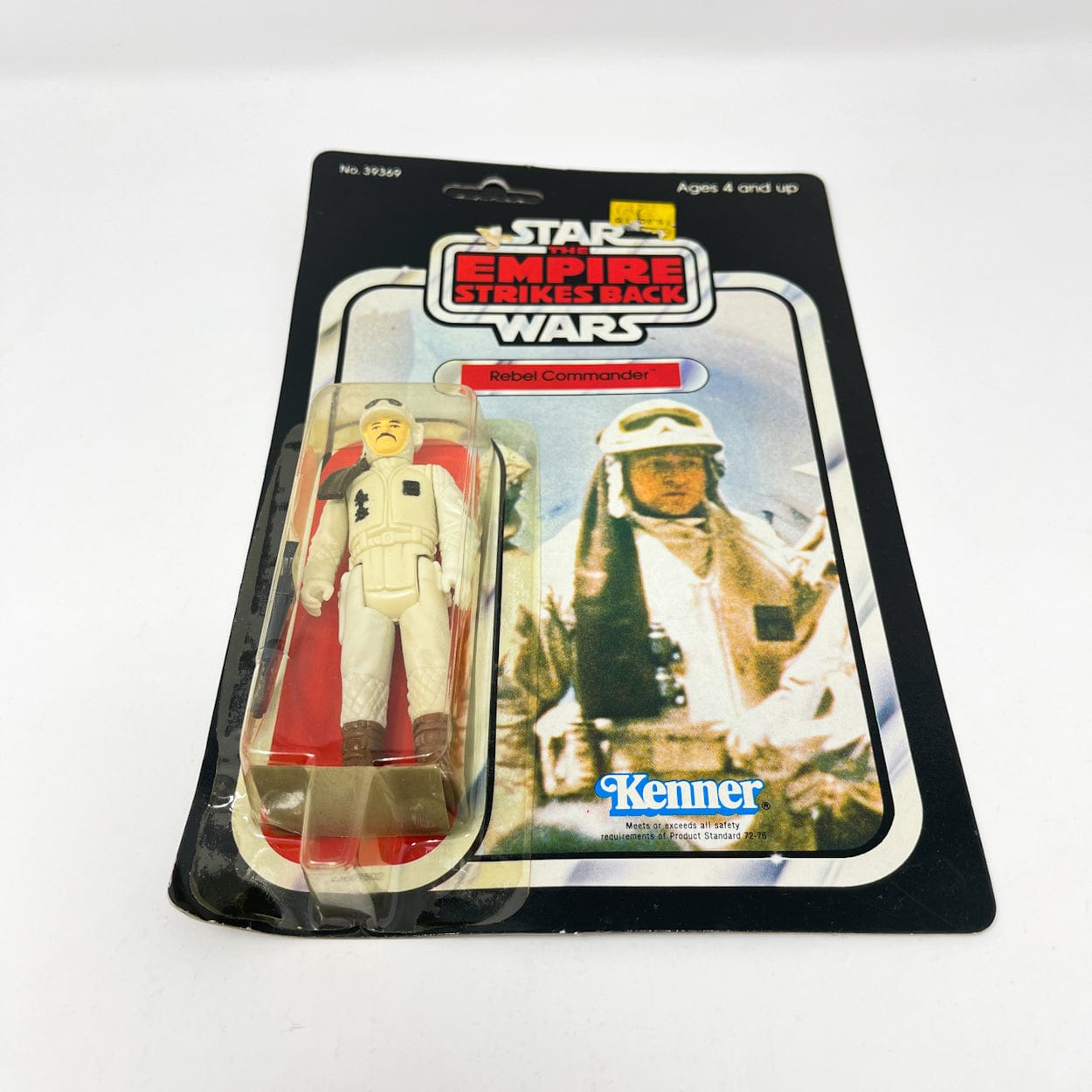 Vintage Kenner Star Wars MOC Rebel Commander ESB 48A-back - Mint on Card