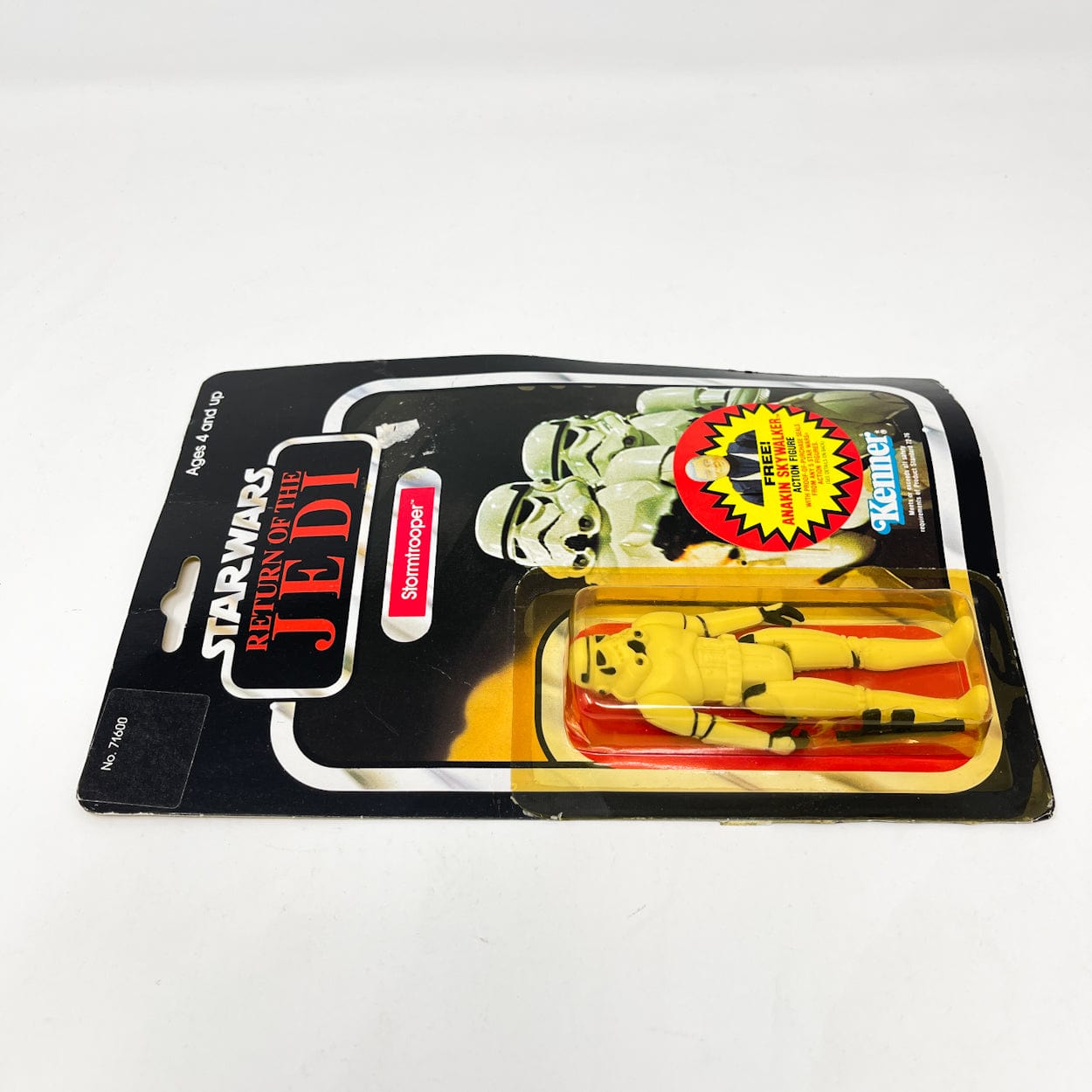 Vintage Kenner Star Wars MOC Stormtrooper ROTJ 79B-back - Mint on Card