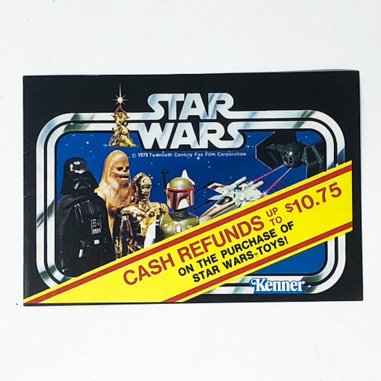 Vintage Kenner Star Wars Paper Star Wars Cash Refund Kenner Mini-Catalog Insert (1979)