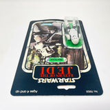 Vintage Kenner Star Wars Toy Biker Scout 65B-back - Short Mouth - Mint on Card