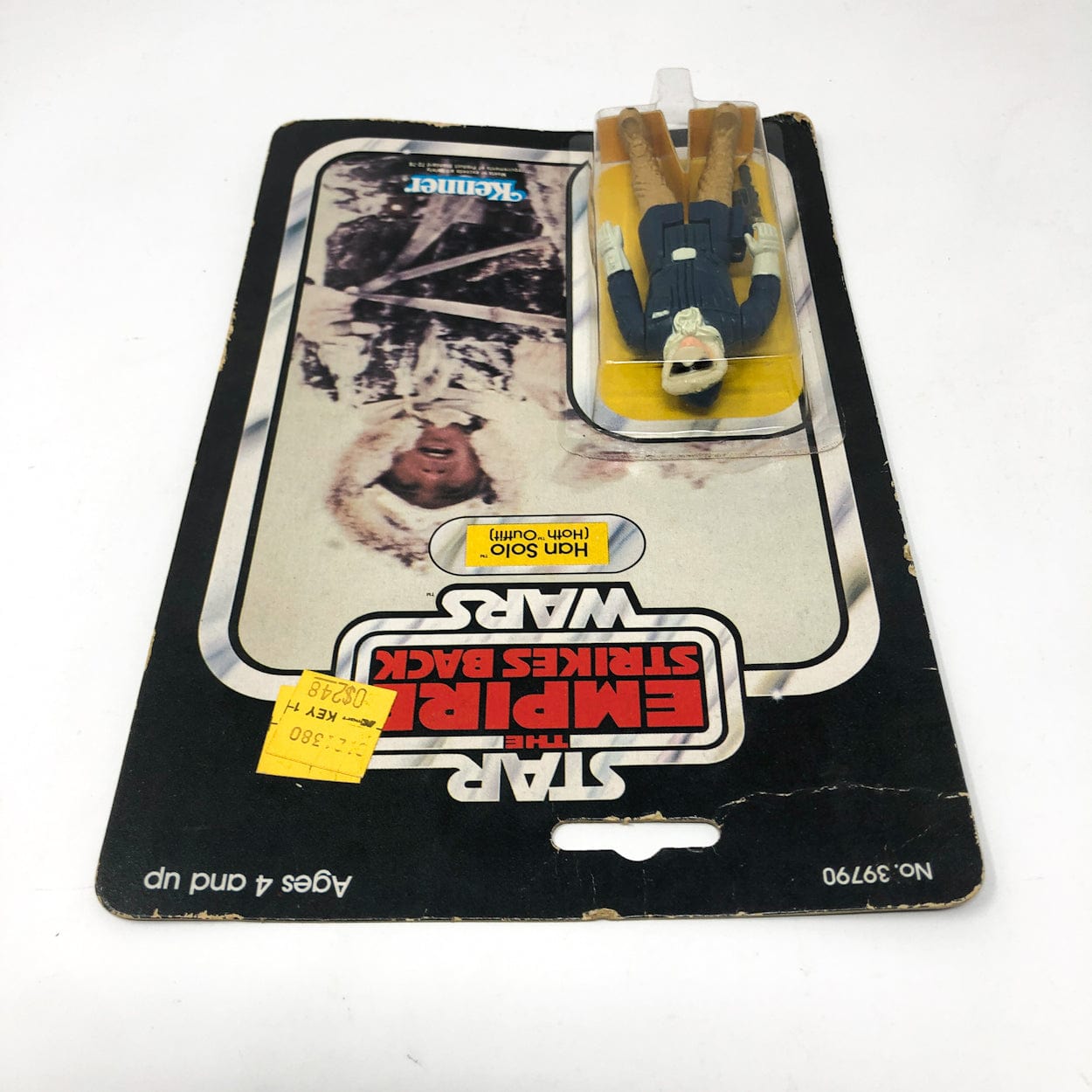 Vintage Kenner Star Wars Toy Han Solo Hoth ESB 32A - Mint on Card