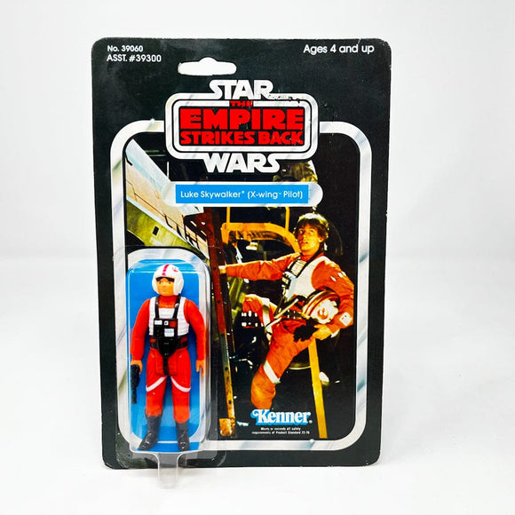 Vintage Kenner Star Wars Toy Luke X-Wing ESB 41B - Mint on Card