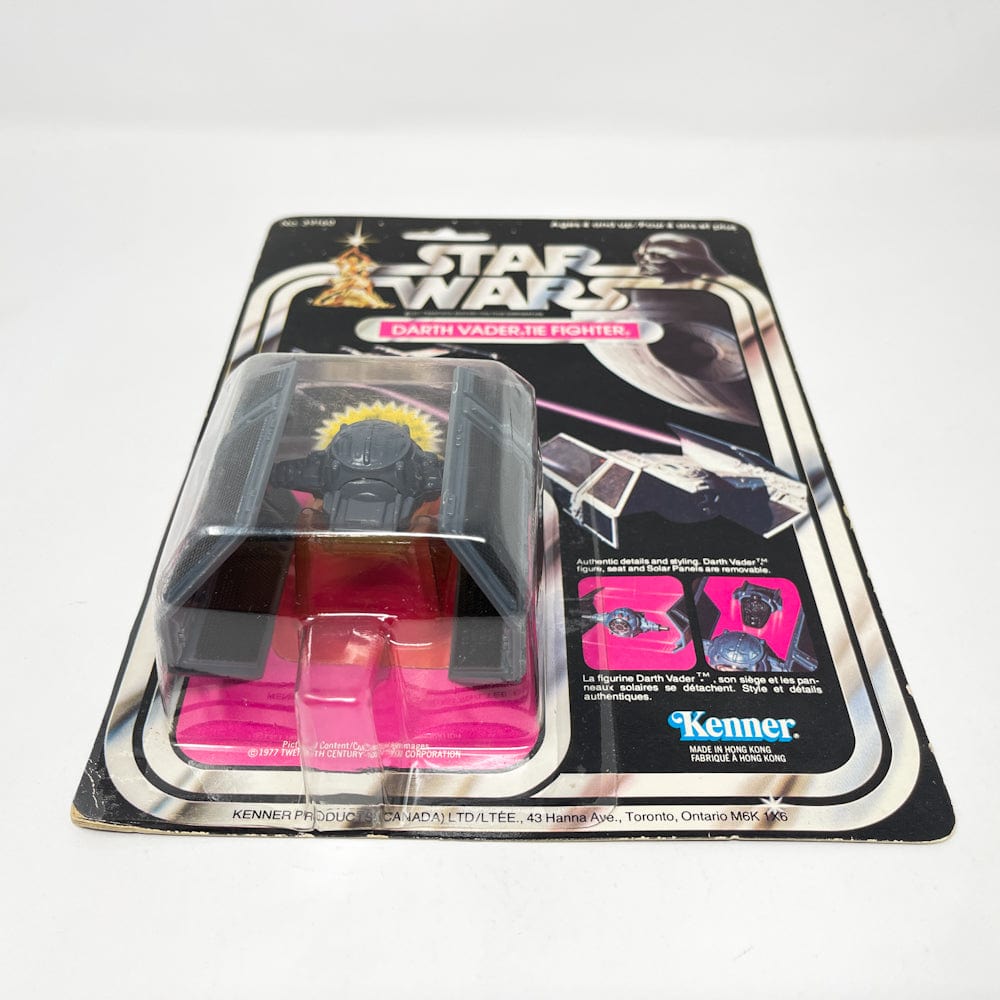 Vintage Kenner Star Wars Vehicle Die Cast Darth Vader TIE 20-Back Kenner Canada - Sealed