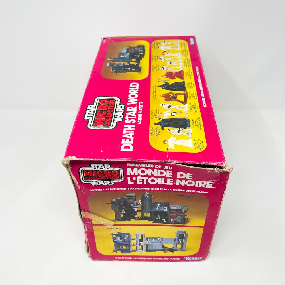 Vintage Kenner Star Wars Vehicle Micro Collection Death Star World - Complete in Canadian Box