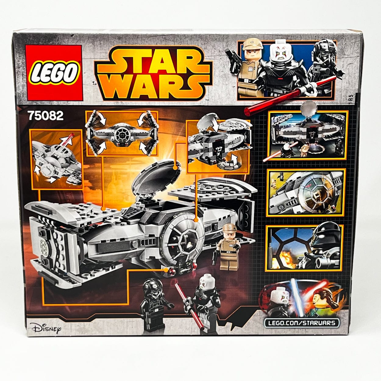 Vintage Lego Star Wars Lego Boxed Lego 75082 - TIE Advanced Prototype