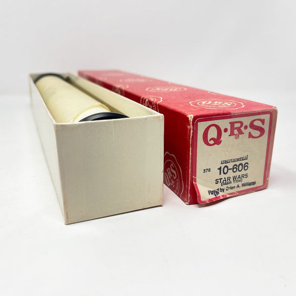 Vintage QRS Star Wars Non-Toy Star Wars Main Theme - Player Piano Roll