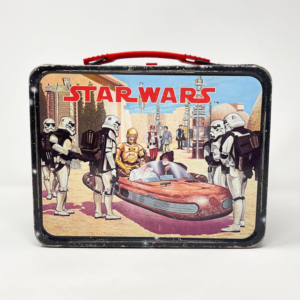 Vintage Star Wars Lunchbox by Thermos 1977 - King Seeley w/ Thermos – 4th  Moon Toys