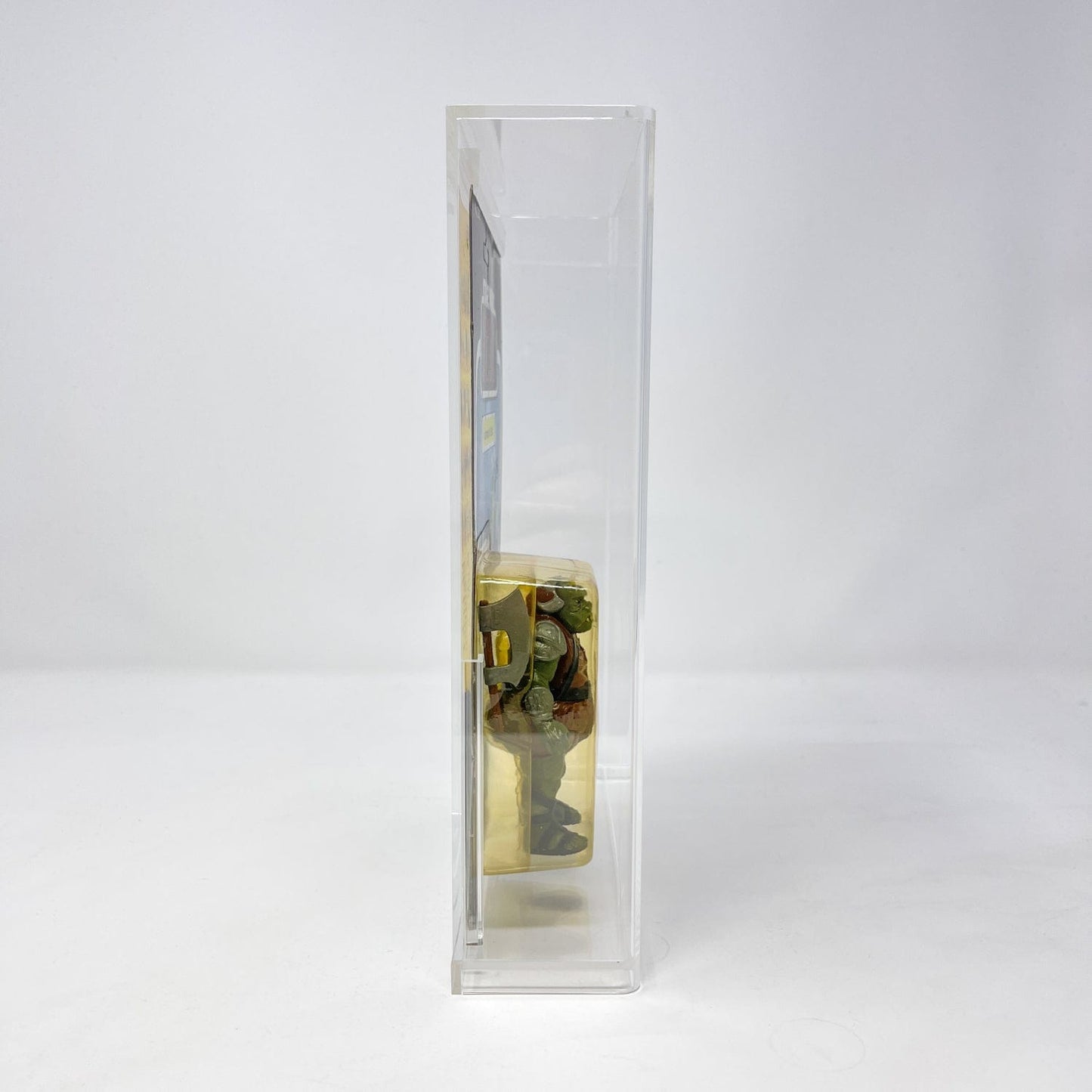 Vintage 4th Moon Toys Star Wars Supplies Deep Mint on Card Acrylic Case for Vintage Star Wars Figure MOC