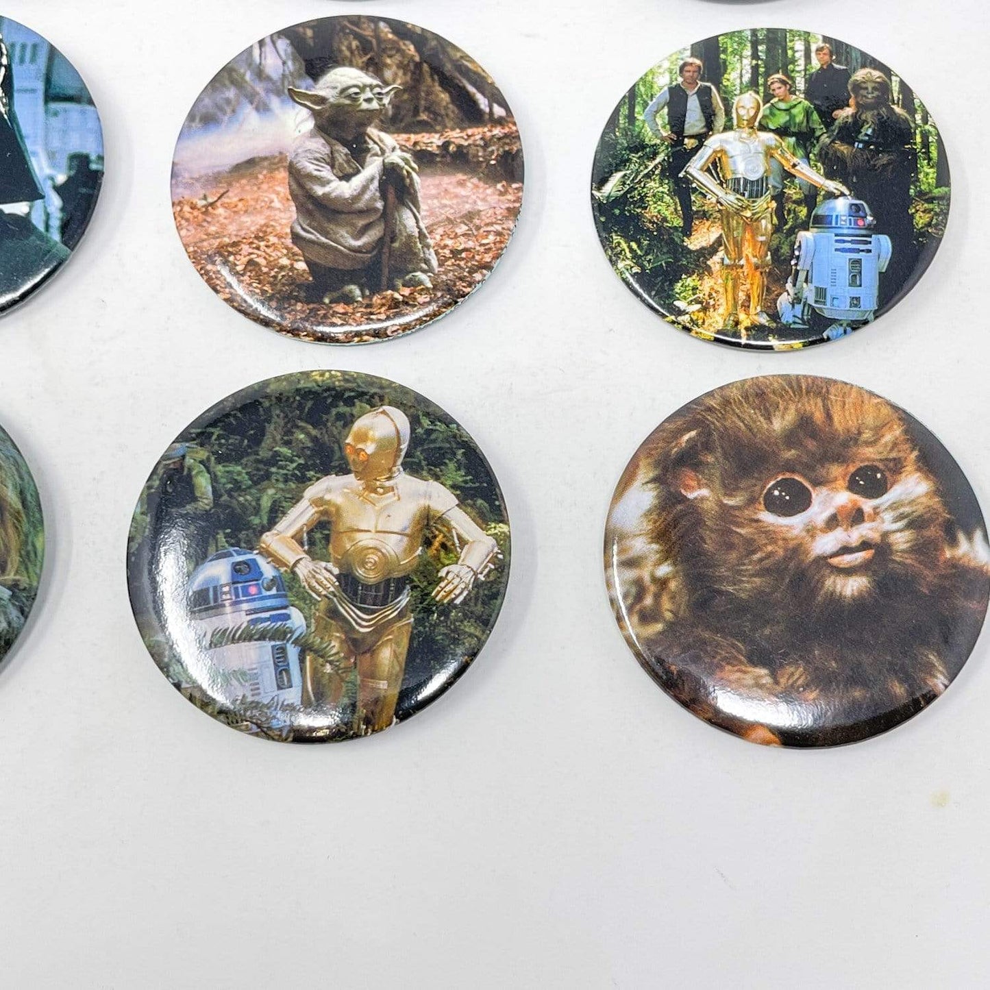 Vintage Adam Joseph Star Wars Non-Toy Return of the Jedi Buttons - Singles (1983)