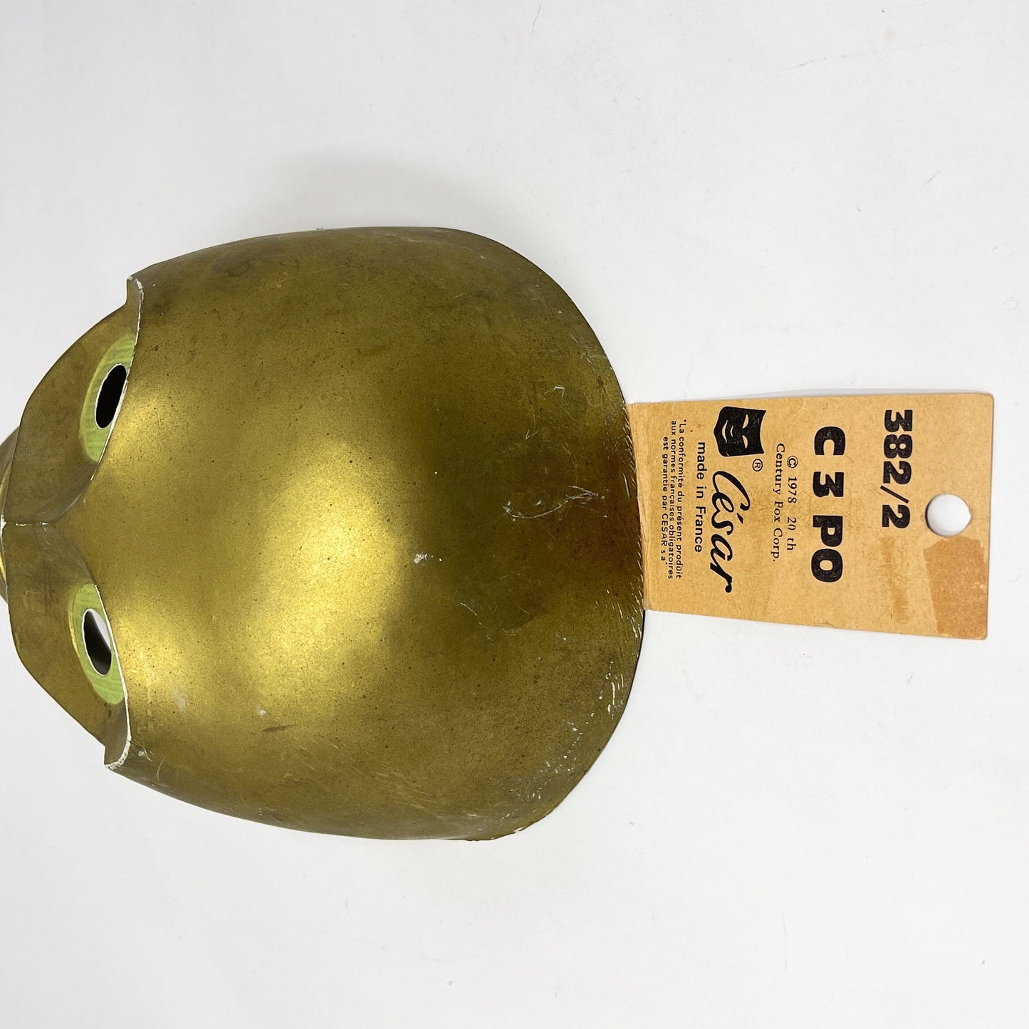 Vintage Ben Cooper Star Wars Non-Toy C-3PO Halloween Mask - Cesar France