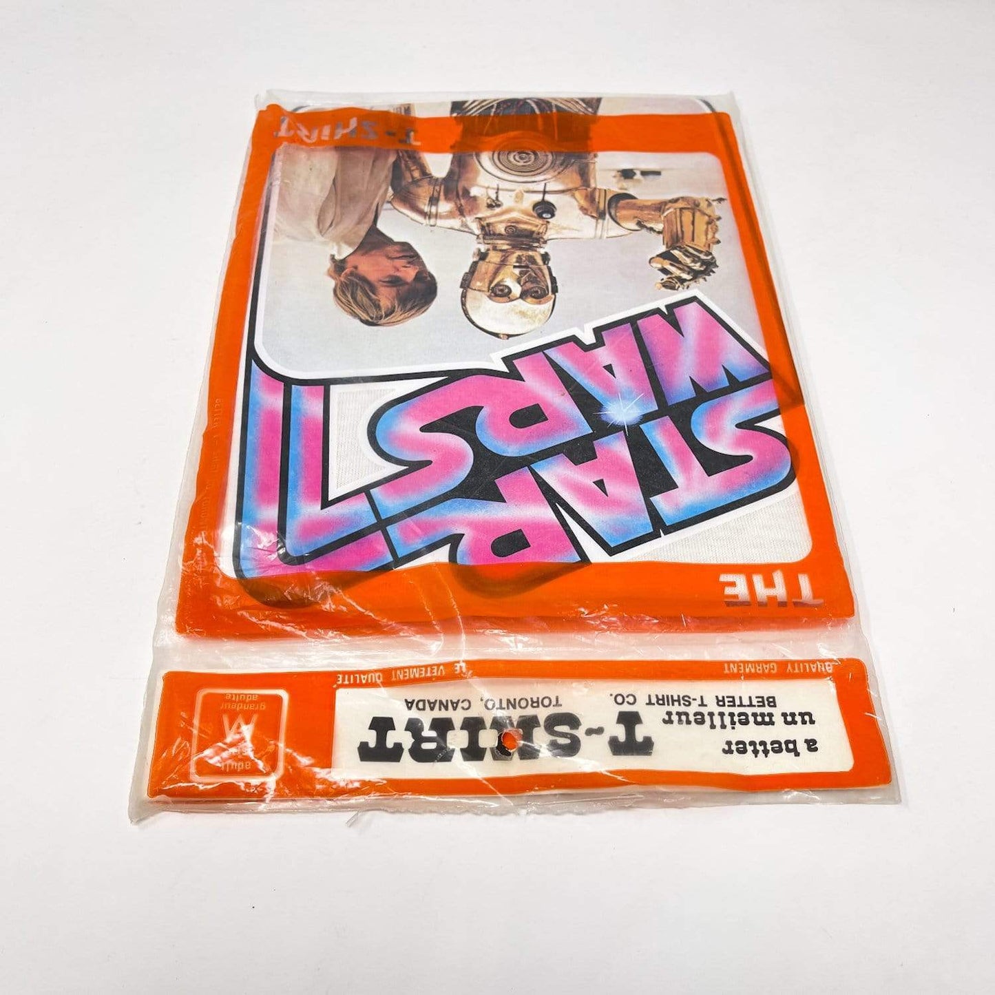 Vintage Better T-Shirt Star Wars Non-Toy Star Wars Luke & C-3PO T-Shirt - Canada 1977