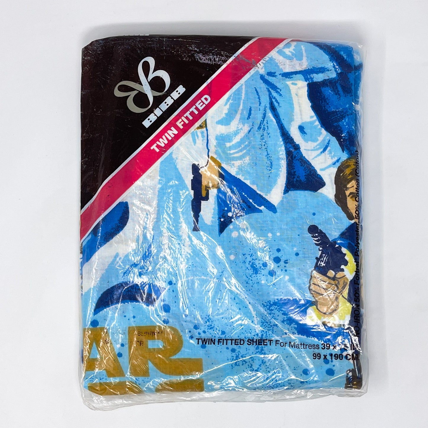 Vintage Bibb Star Wars Non-Toy Star Wars Twin Fitted Sheet - Sealed (1977)