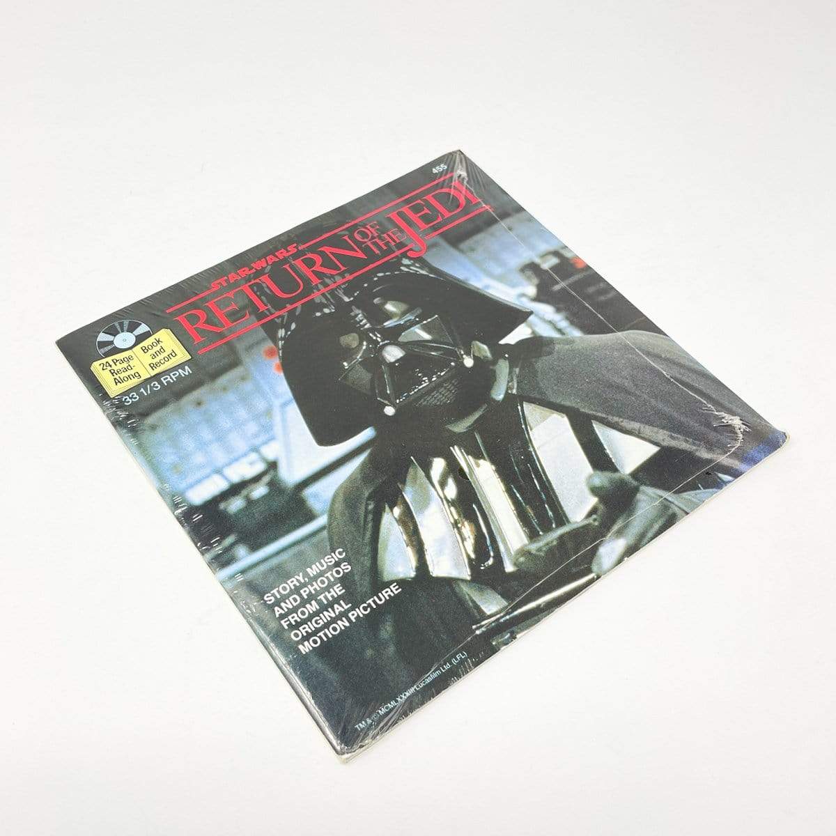 Vintage Buena Vista Star Wars Non-Toy Return of the Jedi Read-A-Long Book SEALED (1983)