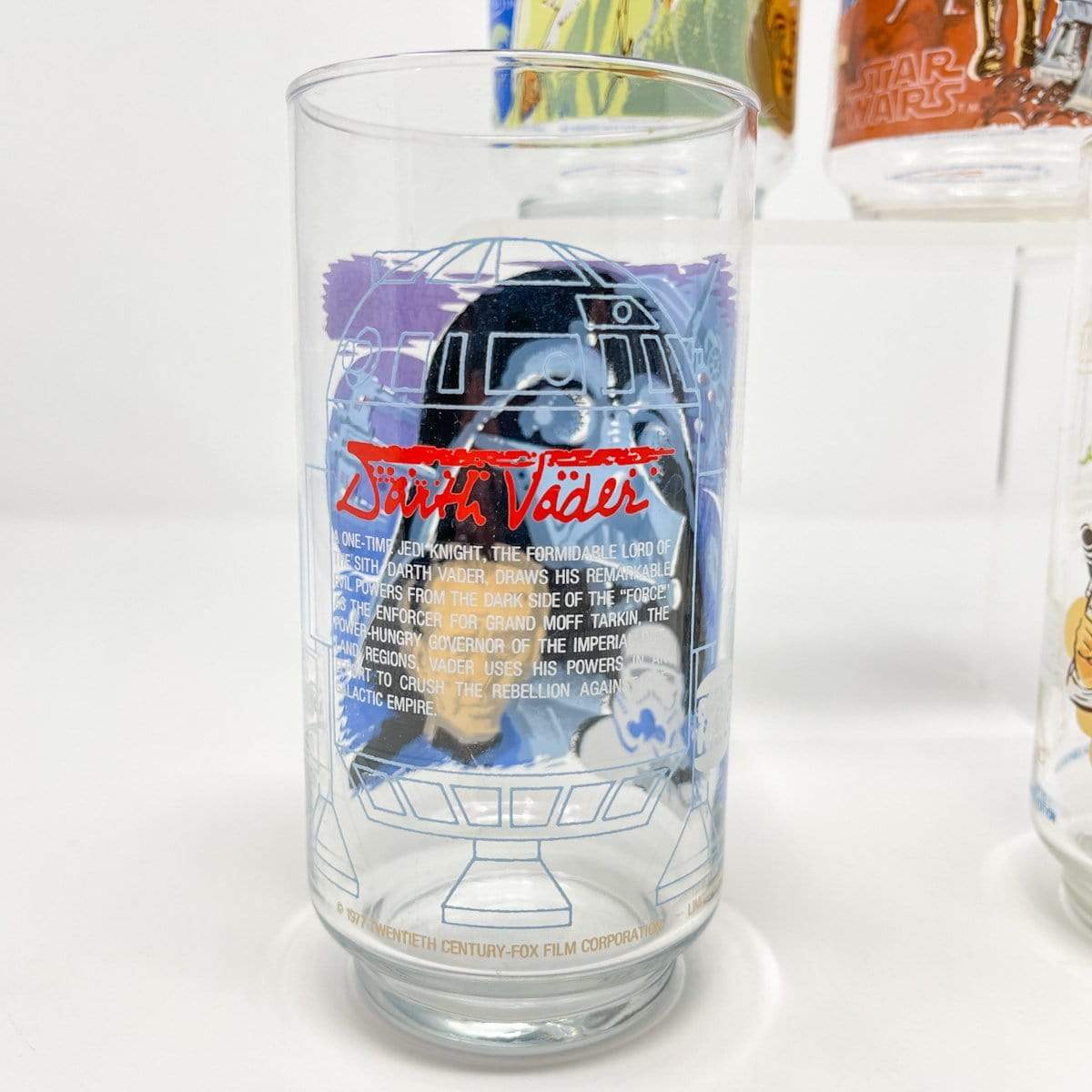 Vintage McDonald's Collectable Star Wars Glasses