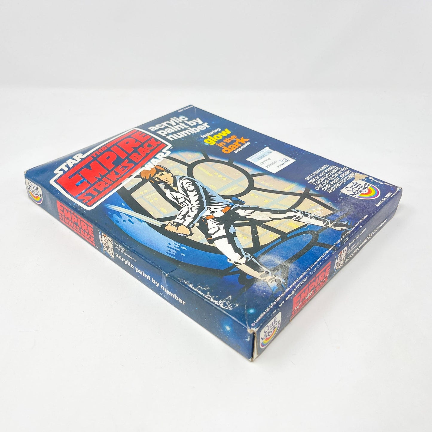 Vintage Craft Master Star Wars Non-Toy Luke Bespin ESB Paint by Numbers - Sealed