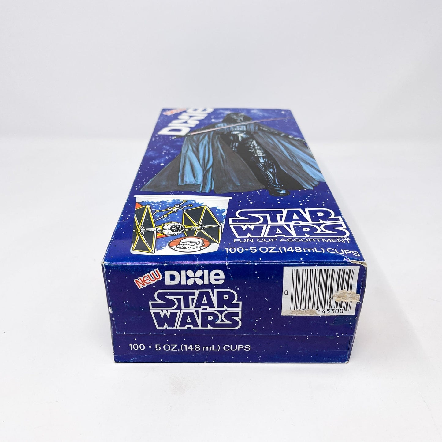 Vintage Dixie Cups Star Wars Non-Toy Dixie Cups Box - Star Wars Darth Vader
