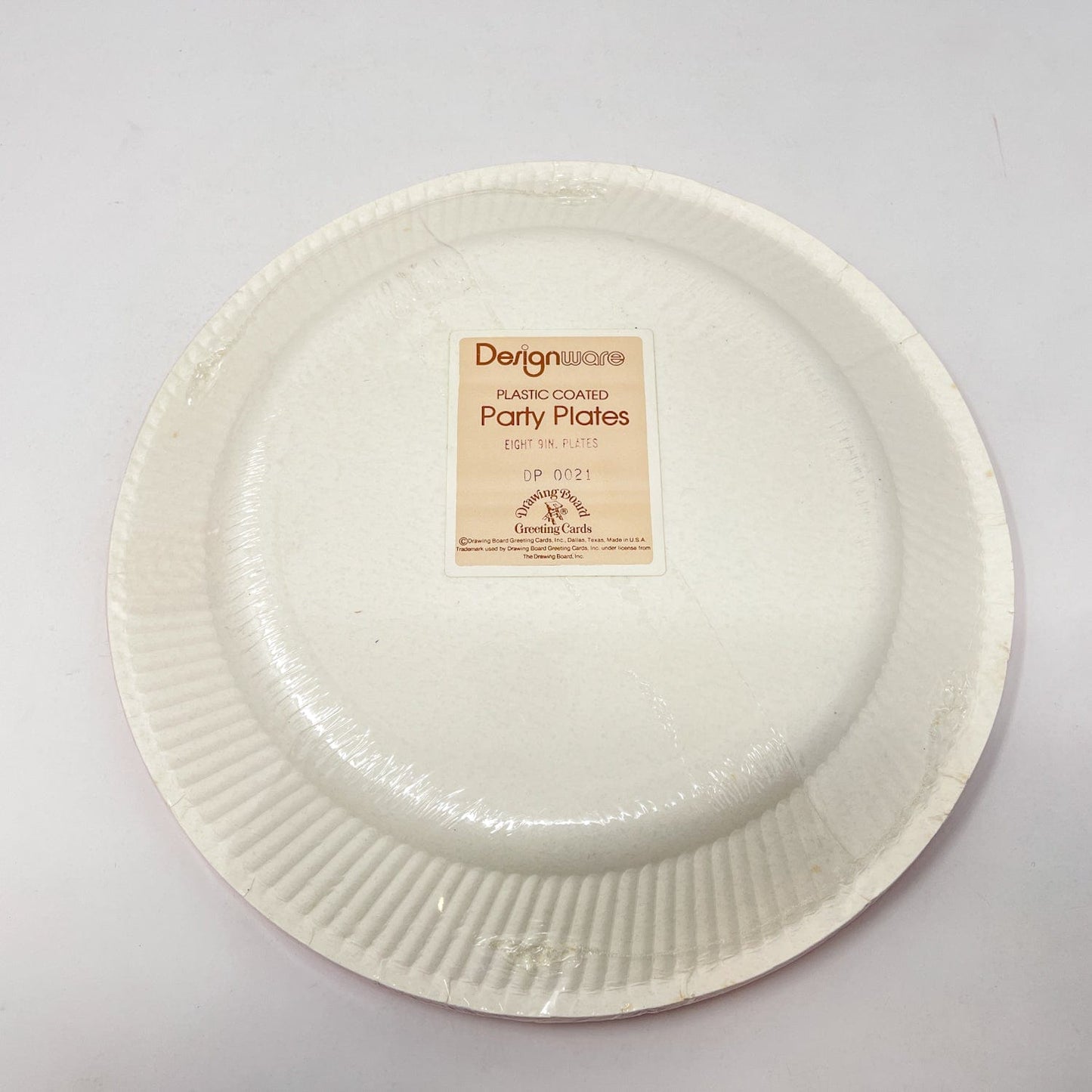 Vintage Drawing Board Star Wars Food ROTJ Party Plates - Sealed