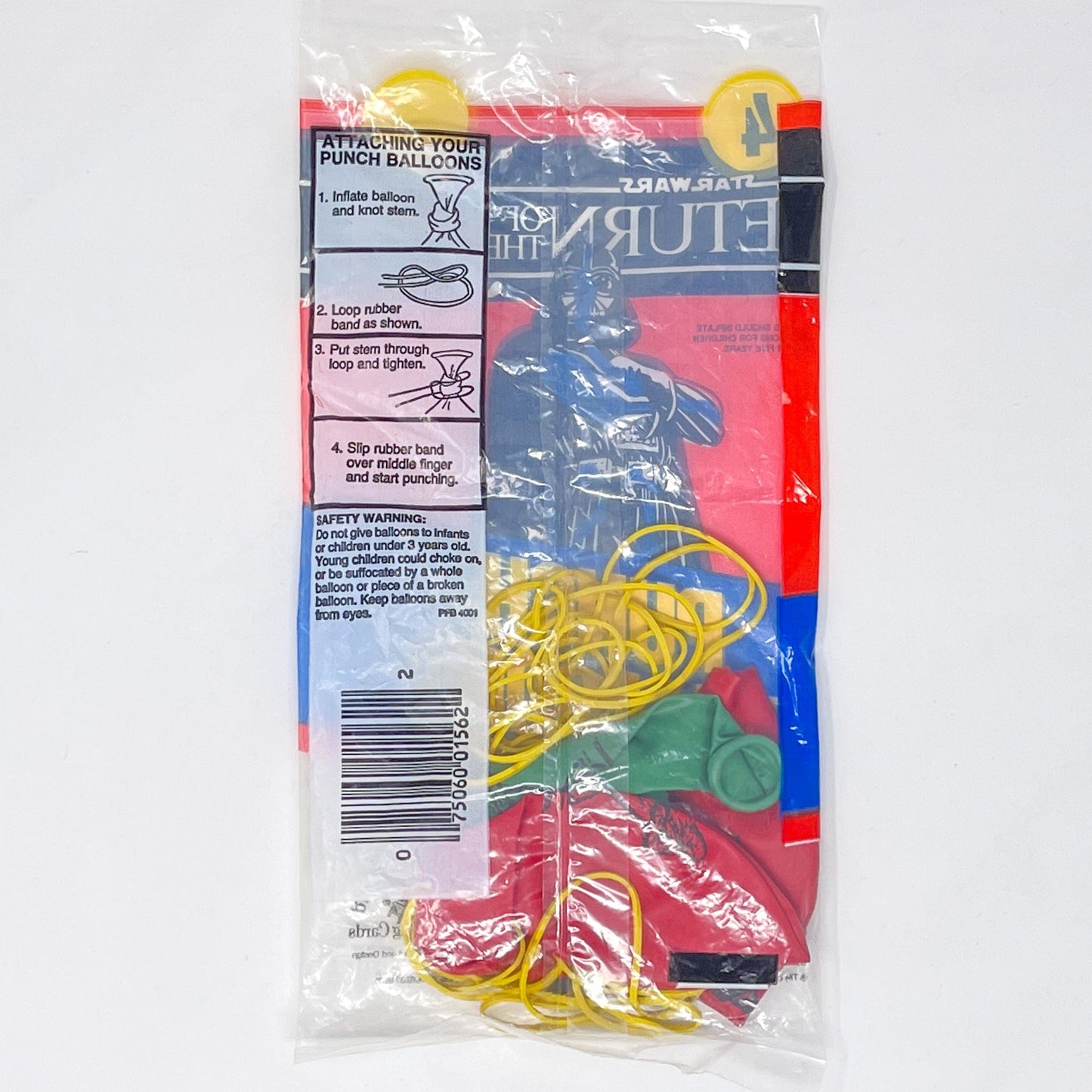 Vintage Drawing Board Star Wars Non-Toy ROTJ Punch Balloons - Sealed