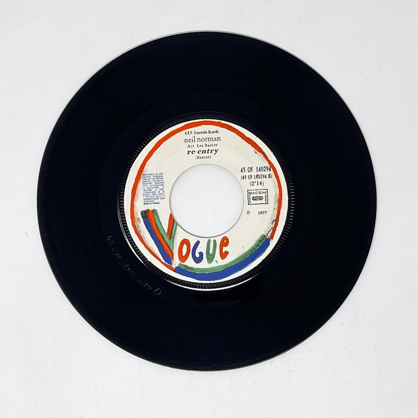 Vintage Foreign Vinyl Star Wars Vinyl Music from Guerre Des Etoiles - France (1977)