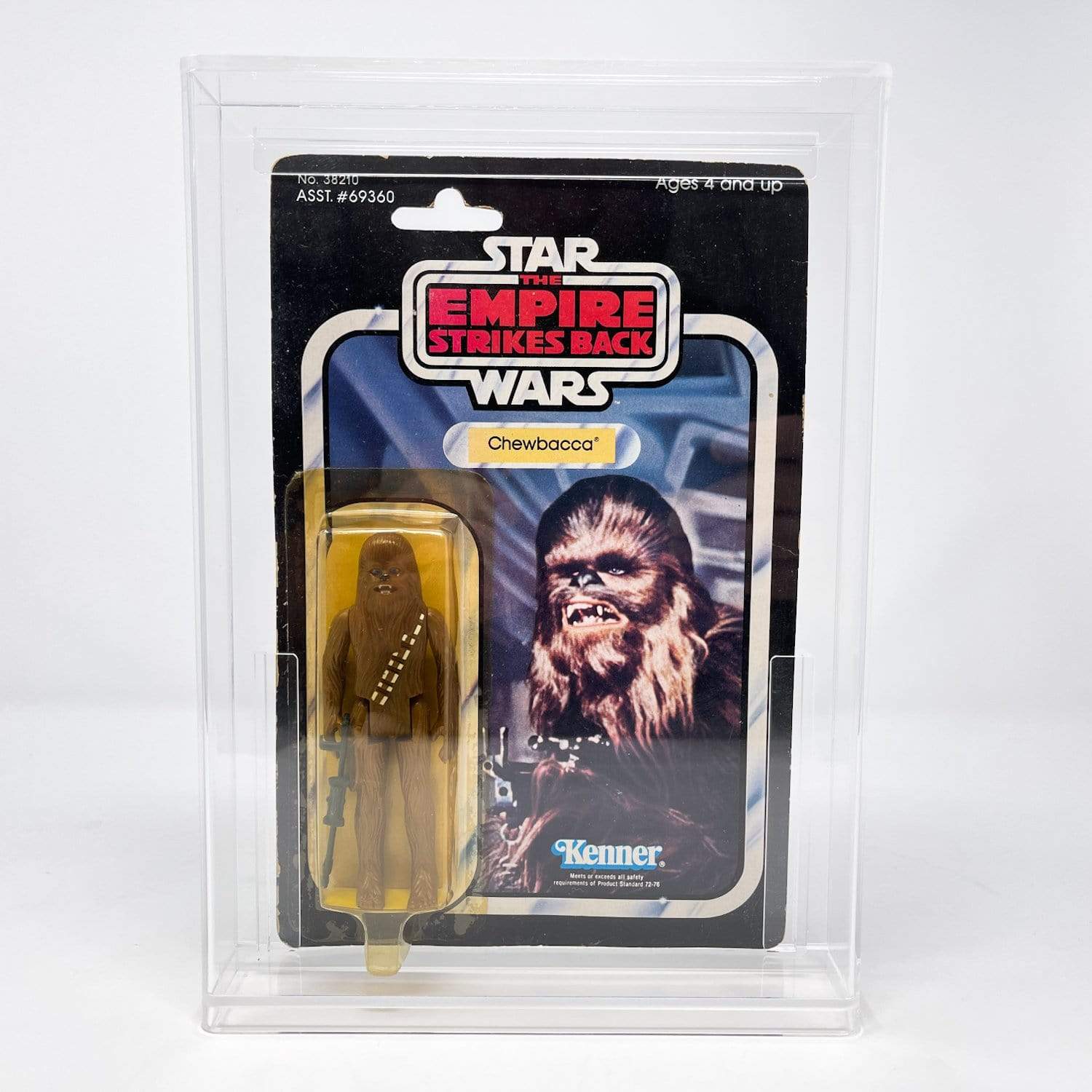オールドケナー STAR WARS グリード ESB 41BK MOC Chewbacca Kenner ESB 41-back Vintage Star Wars - Mint on Card MOC