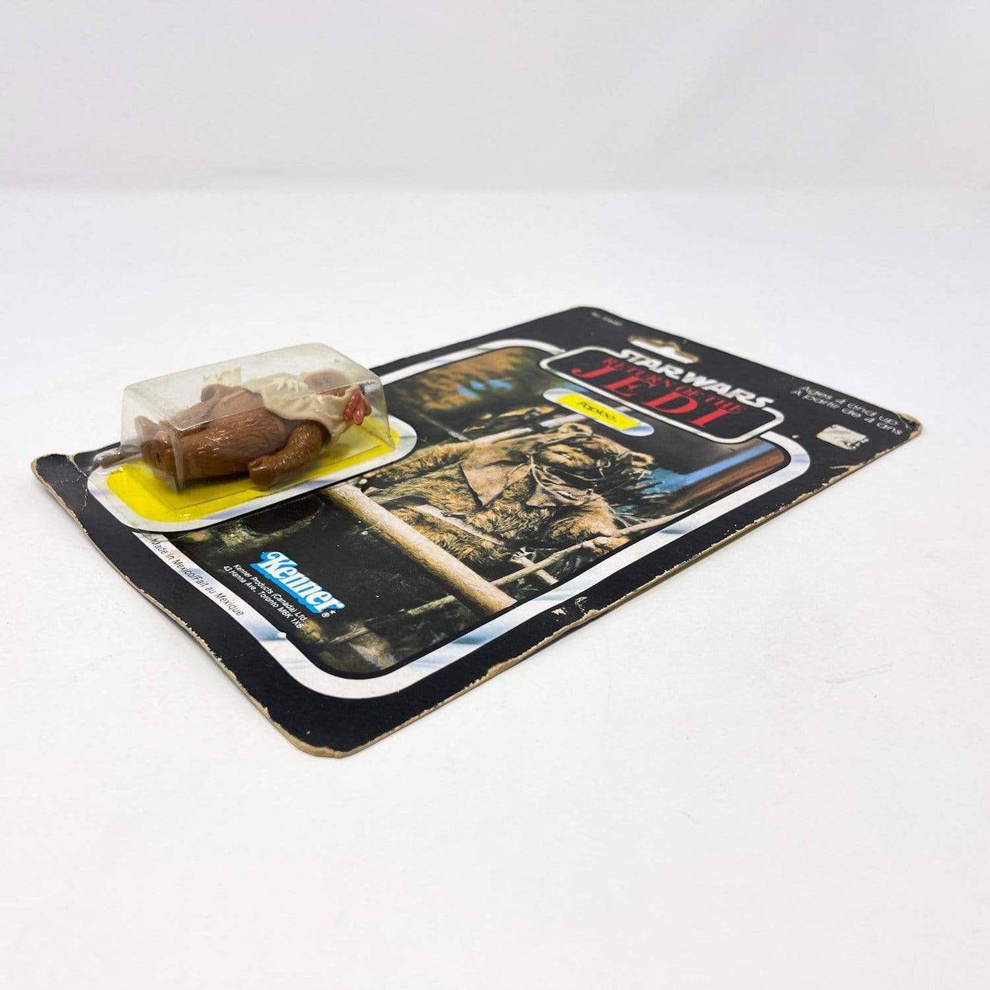 Vintage Kenner Canada Star Wars Toy Paploo ROTJ 77 Back Kenner Canada Offerless- Mint on Card