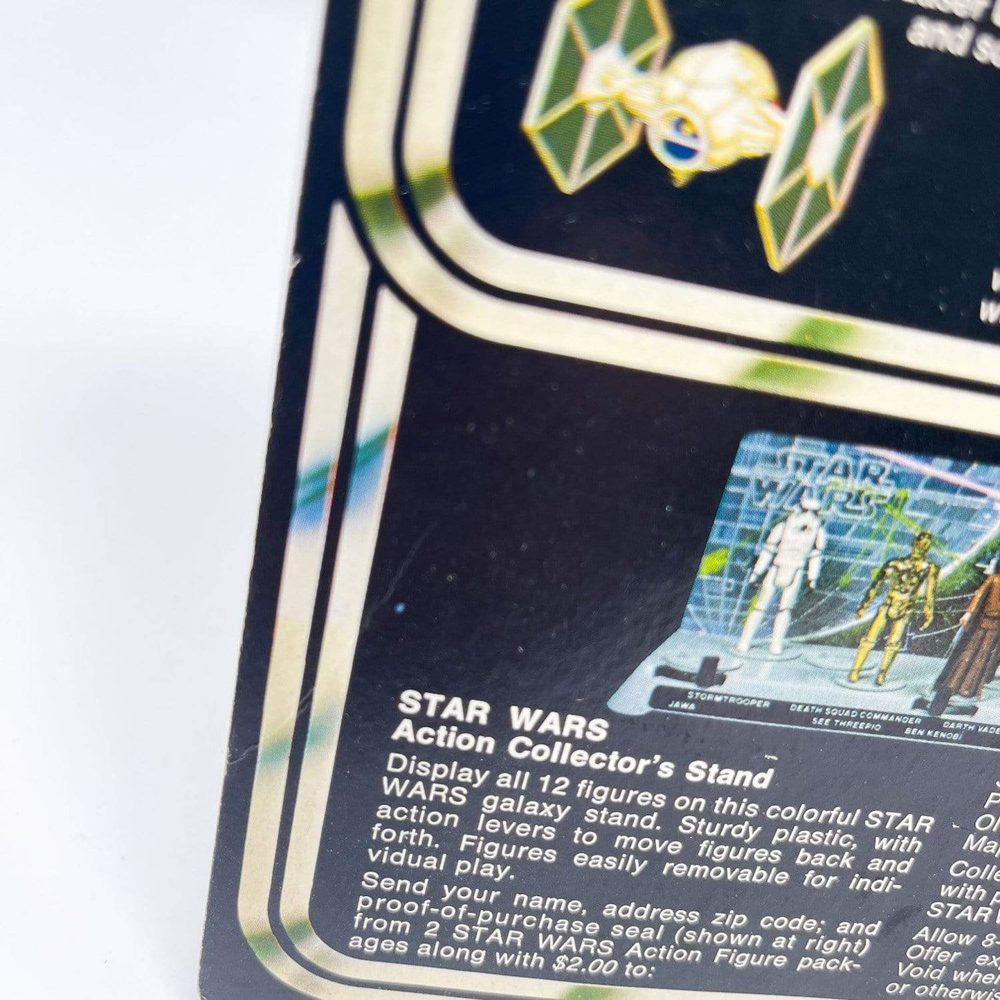 Vintage Kenner Canada Star Wars Toy Stormtrooper Star Wars 12-Back (B) Kenner - Mint on Card