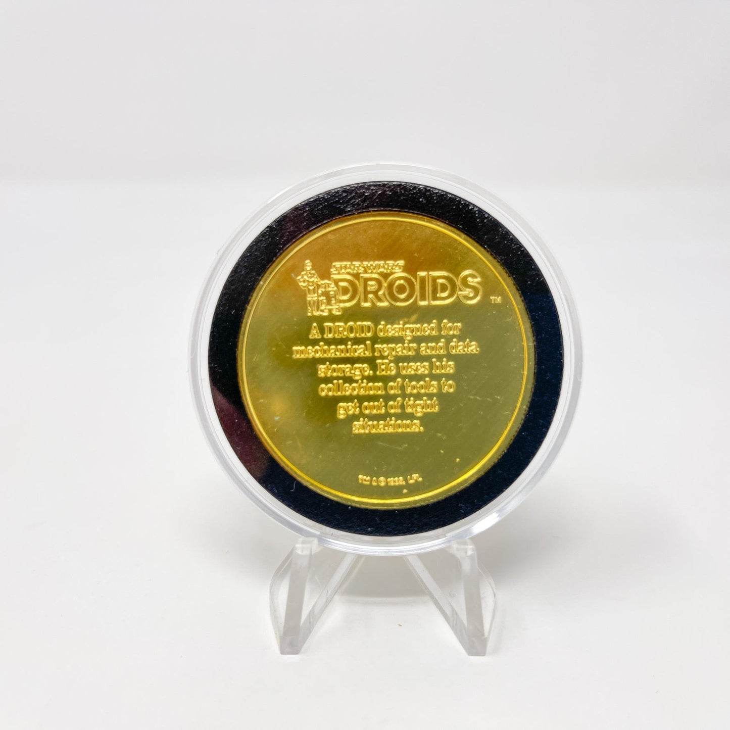 Vintage Kenner Star Wars Coin DROIDS R2-D2 Coin