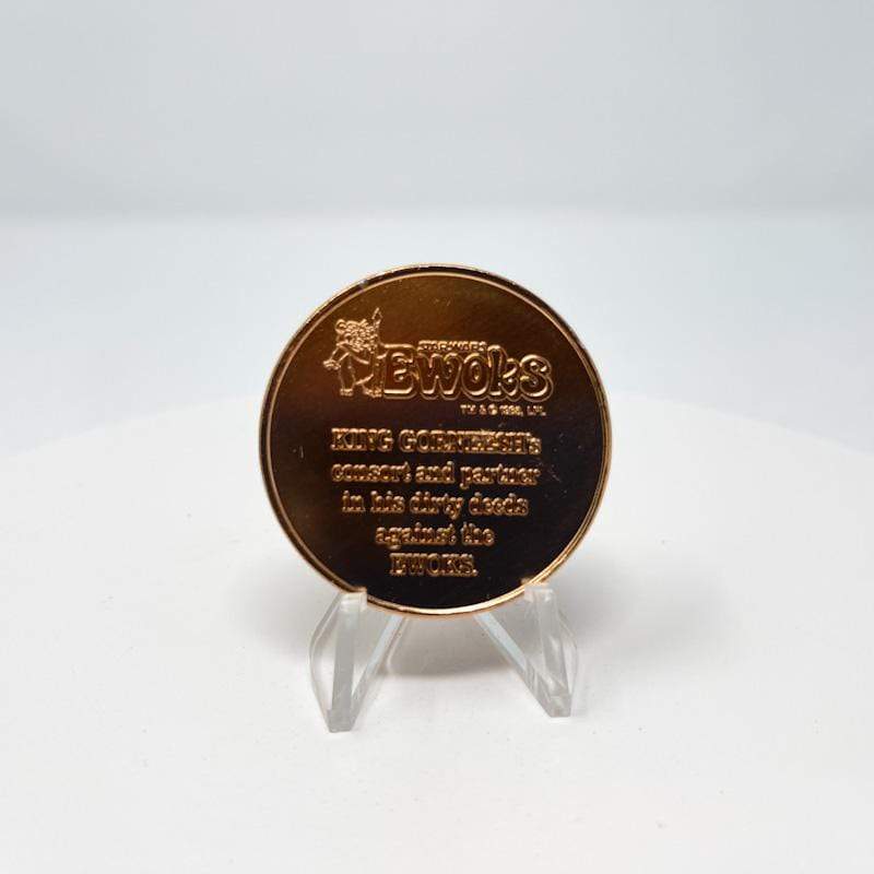 Vintage Kenner Star Wars Coin EWOKS Lady Urgah Dulok Coin