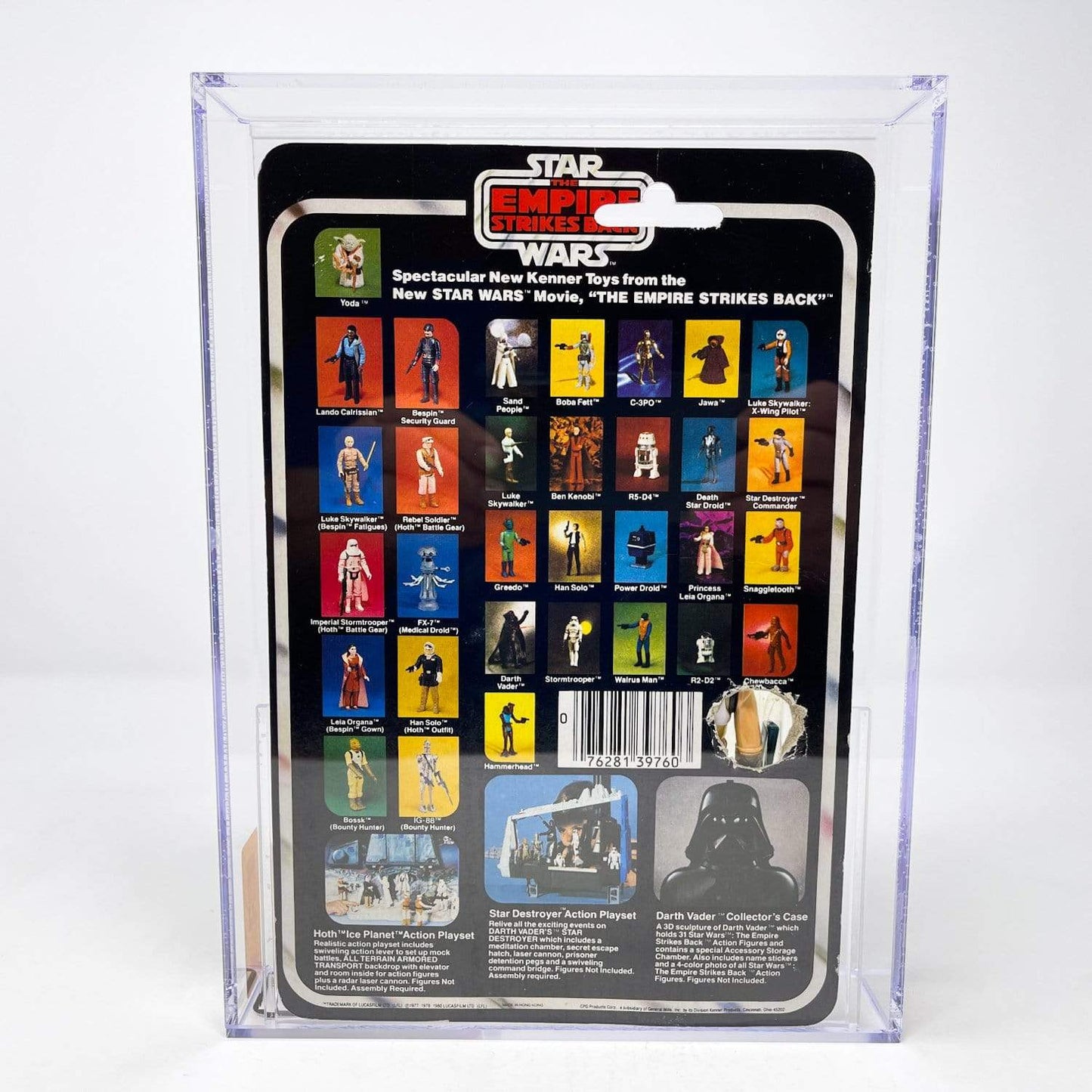 Vintage Kenner Star Wars MOC Bossk ESB 32B-back - MOC AFA 50