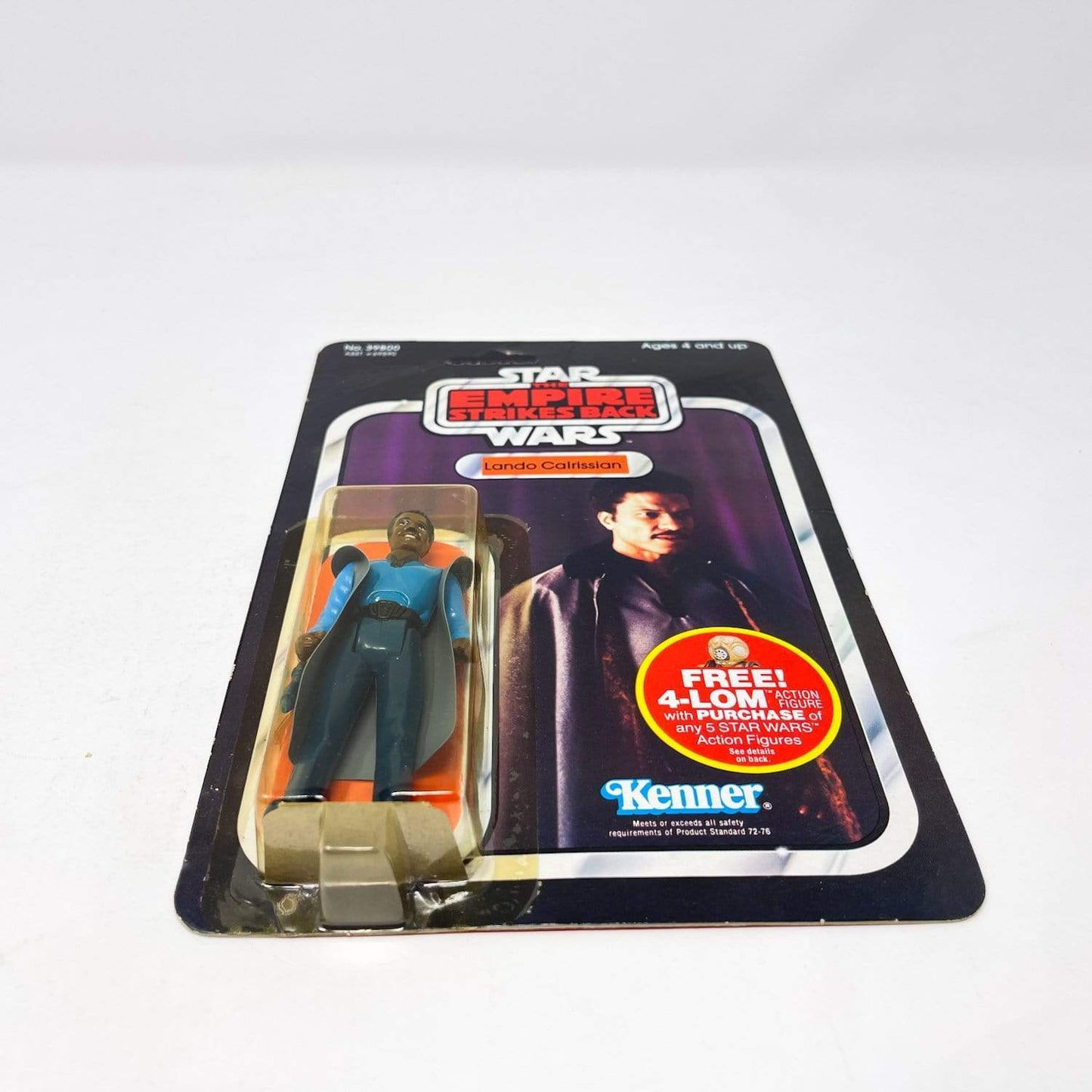 Vintage Kenner Star Wars MOC Lando Calrissian ESB 47A-back - Mint on Card