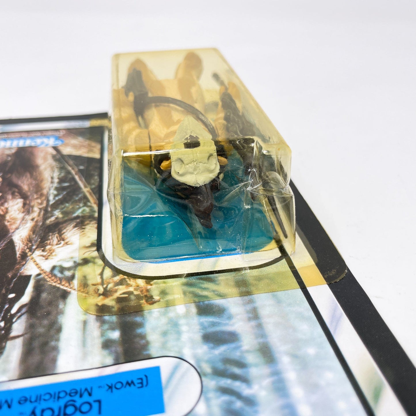 Vintage Kenner Star Wars MOC Logray ROTJ 77A Canadian - Mint on Card Vintage Star Wars