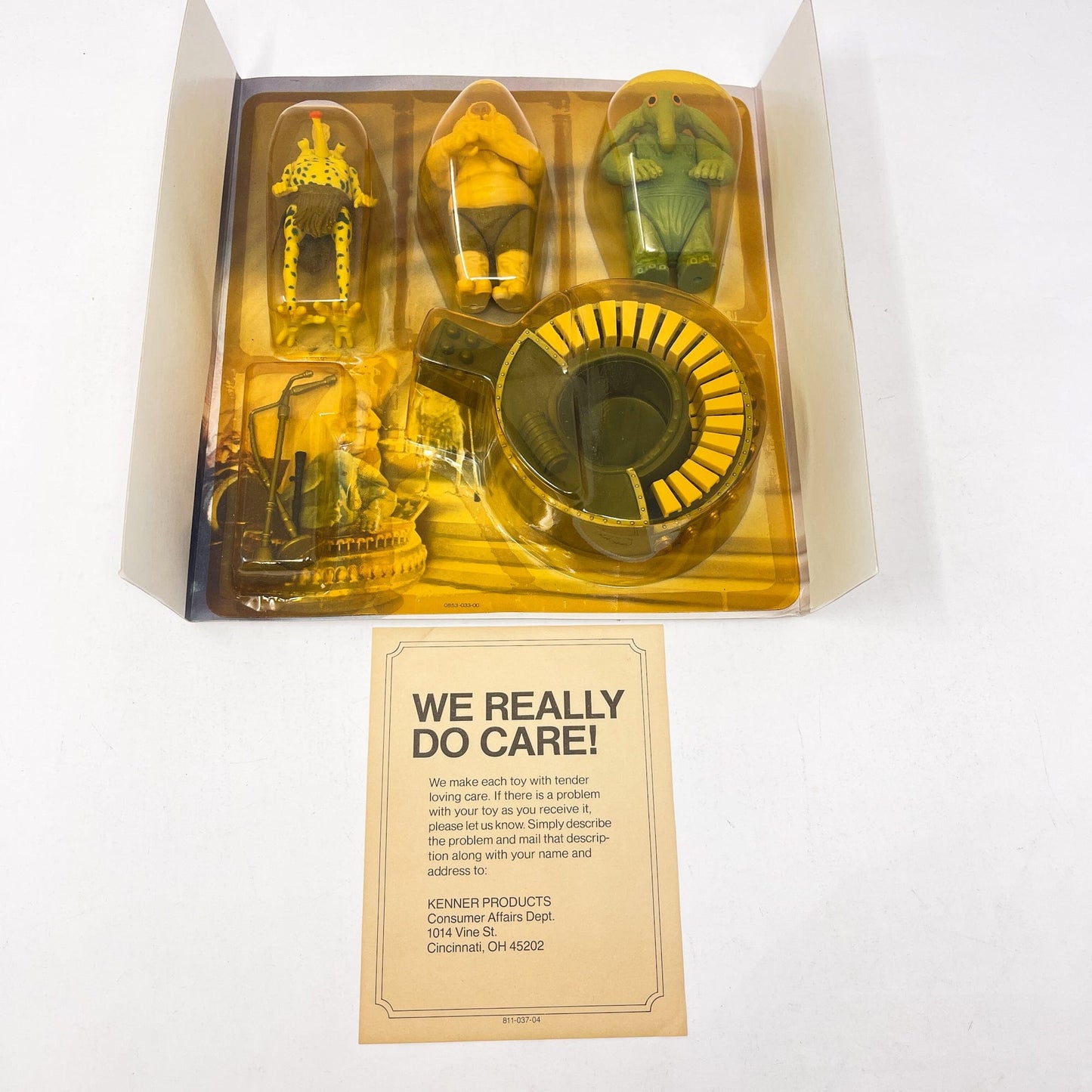 Vintage Kenner Star Wars MOC Max Rebo Band - Complete in Box