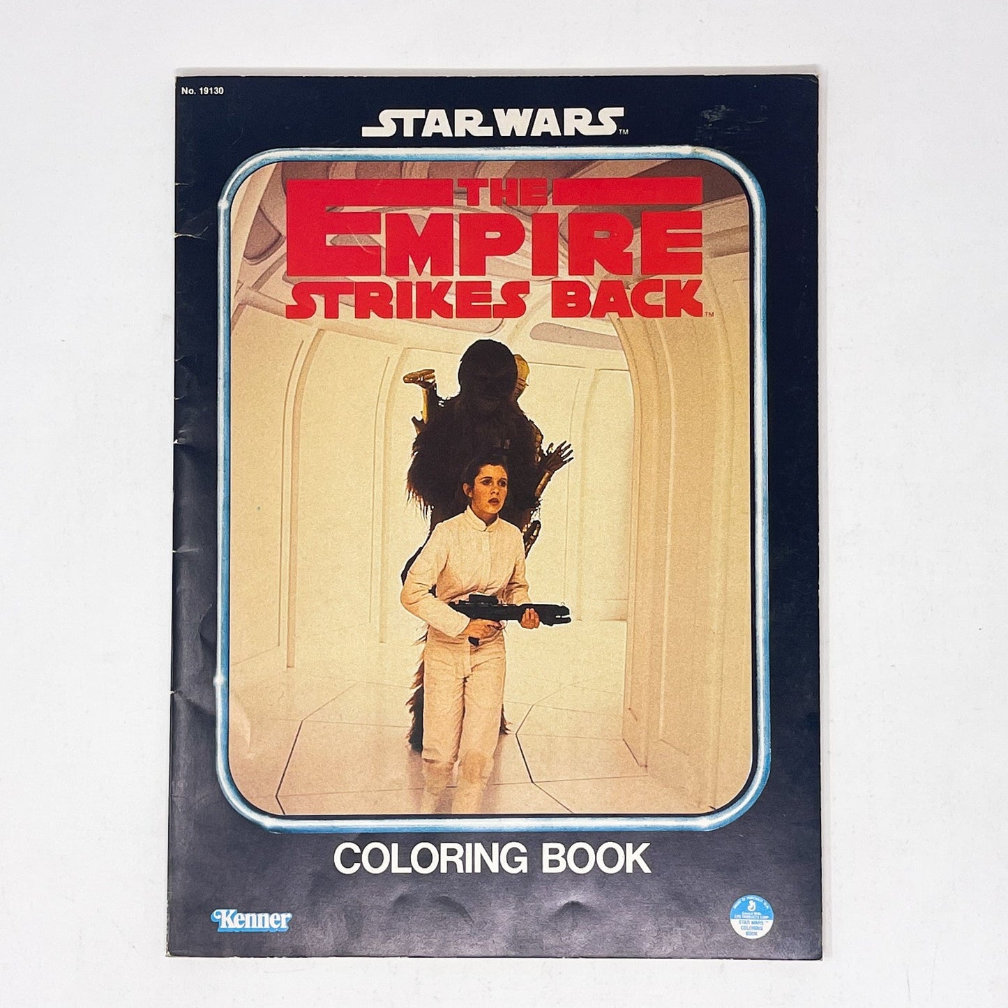 Vintage Kenner Star Wars Non-Toy Kenner Canada ESB Colouring Book - Leia & Chewie (1982)