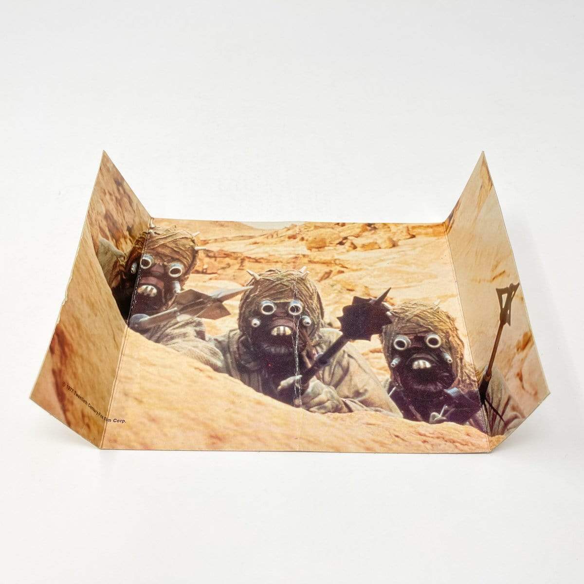 Vintage Kenner Star Wars Paper 3-Pack Special Offer Tusken Raider Background (1979)