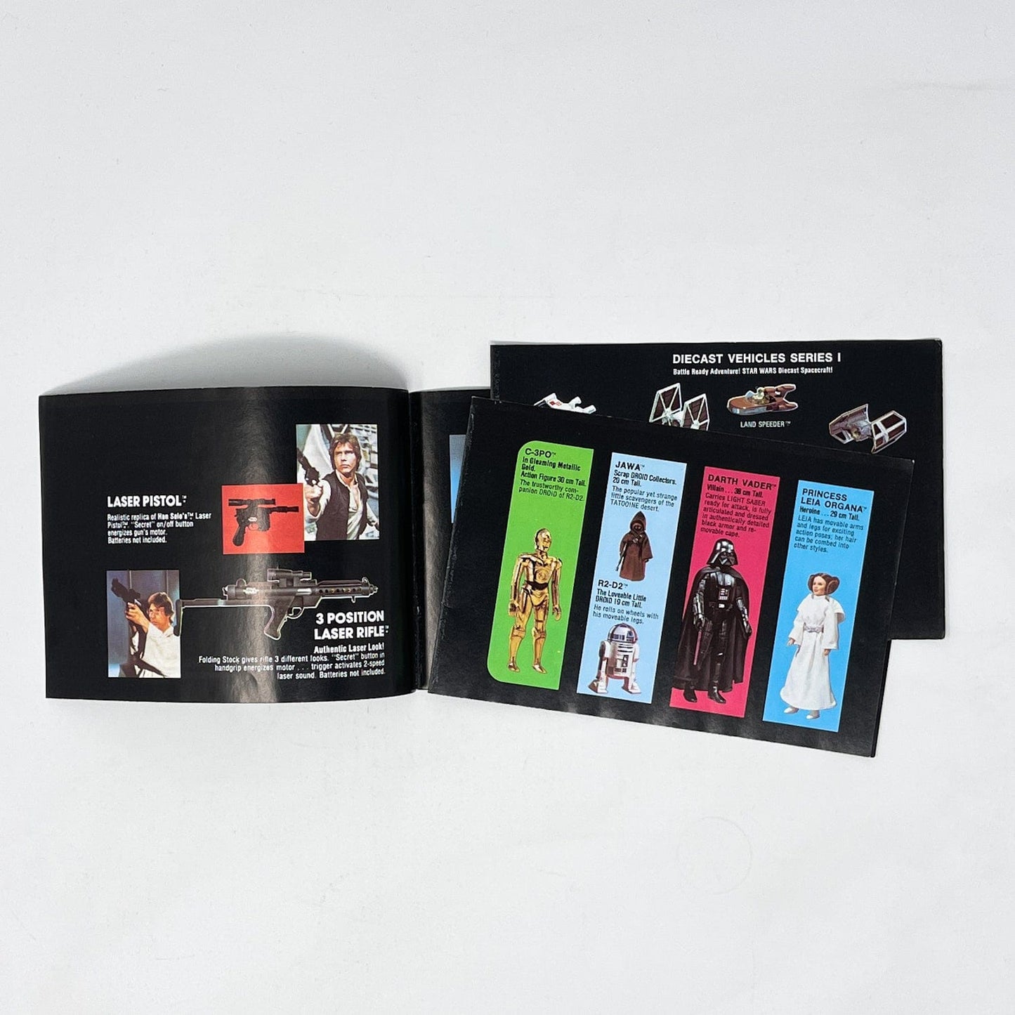 Vintage Kenner Star Wars Paper Kenner Canada LARGE English X-Wing Mini-Catalog (1978)