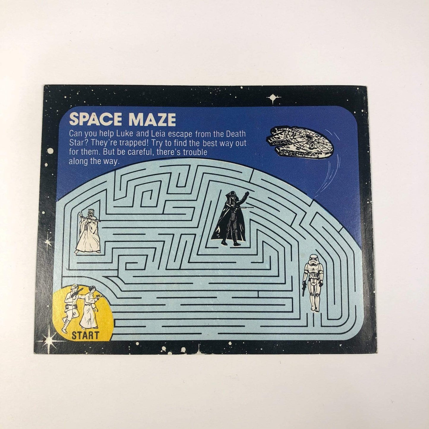 Star Wars Burger Chef Kenner Fun Book Mini-Catalog Insert (1978)